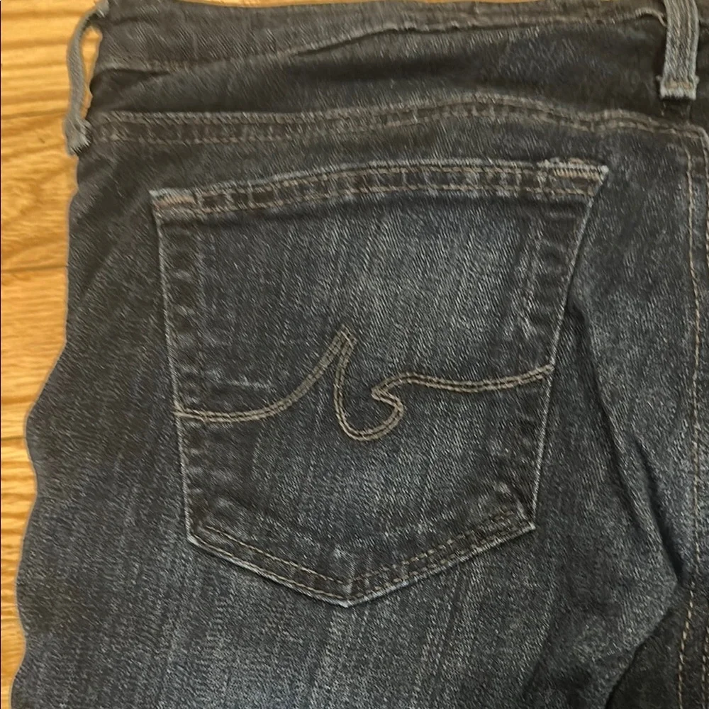 Women's AG Legging Dark Blue Ankle Skinny Jeans size 28 - Picture 5 of 6